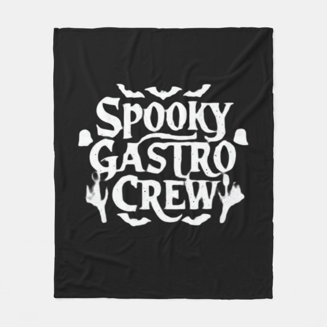 Spooky Gastro Crew Gastro Nurse Halloween Classic Fleecefilt (Framsidan)
