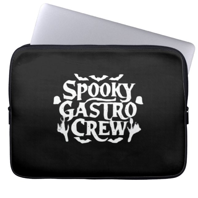 Spooky Gastro Crew Gastro Nurse Halloween Classic Laptop Fodral (Framsidan)