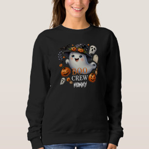 Spooky Ghost Boo Crew Halloween T Shirt
