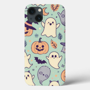 Spooky Ghost Cowboy Cute Halloween Boo Western Pas