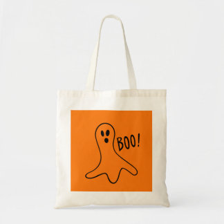 Spooky Ghost Halloween Bus eller godis 4Timmy Tygkasse