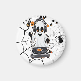 Spooky Ghost Halloween Decor Magnet
