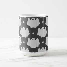 Spooky Ghost Halloween Kaffemugg