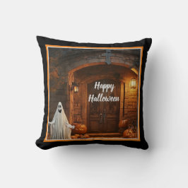 Spooky Ghost Halloween-samling Kudde