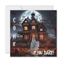 Spooky Ghost Haunted House Halloween fest