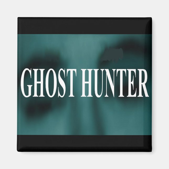 Spooky Ghost Hunter Magnet (Framsidan)