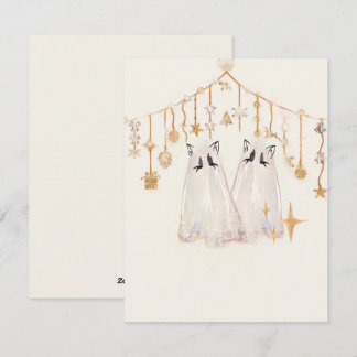 Spooky Ghost-julkort Julkort