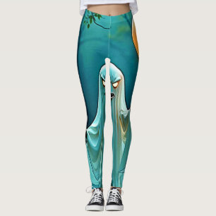 Spooky Ghost med Eerie Balloon Leggings