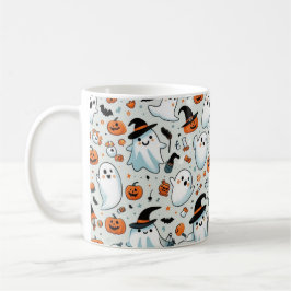 Spooky Ghost Party Mugg