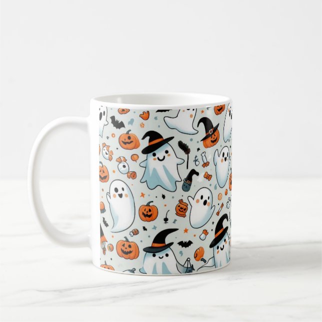 Spooky Ghost Party Mugg (Vänster)