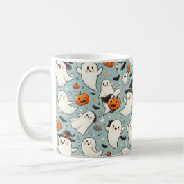 Spooky Ghost Party Mugg
