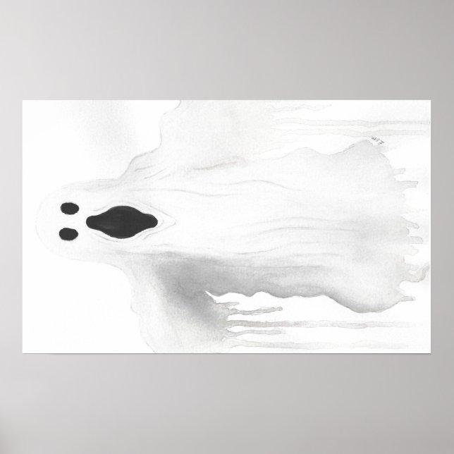 Spooky Ghost Poster (Framsidan)