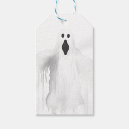 Spooky Ghost Presentetikett