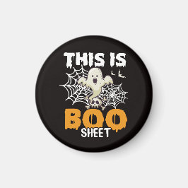Spooky Ghost Pun Boo Lakan Halloween Magnet