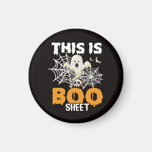 Spooky Ghost Pun Boo Lakan Halloween Magnet