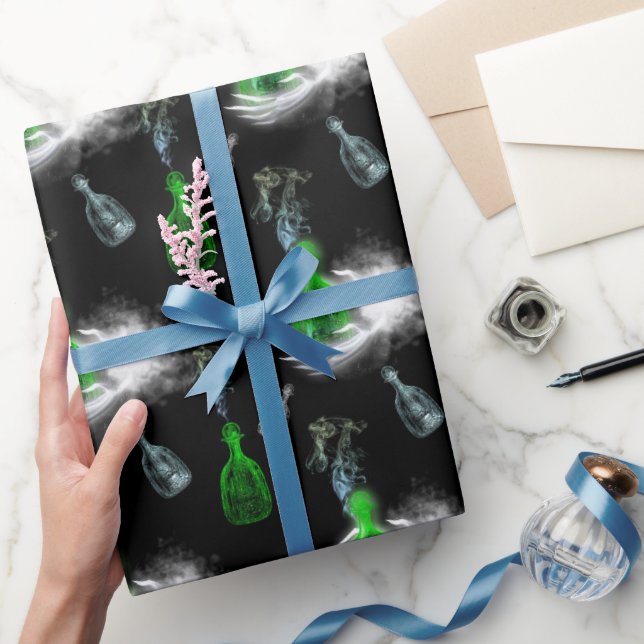 Spooky Ghostly Hands Halloween  Presentpapper (Gifting)