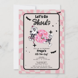 Spooky Ghoul Halloween, alla åldersrelaterade föde Inbjudningar