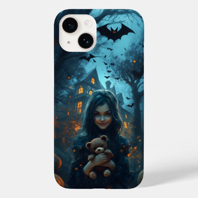 Spooky Girl Ghost iphone case (Baksida)