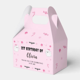 Spooky Girl Halloween Födelsedagsfest Presentaskar