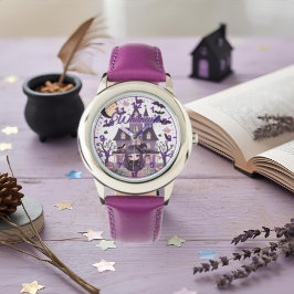 Spooky Girl Purple Armbandsur