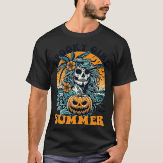 Spooky Girl Summer T Shirt