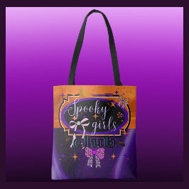 Spooky Girls Halloween-Anpassningsbar Tygkasse