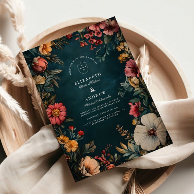 Spooky Glam Bröllop Inbjudningar (Skapare uppladdad)