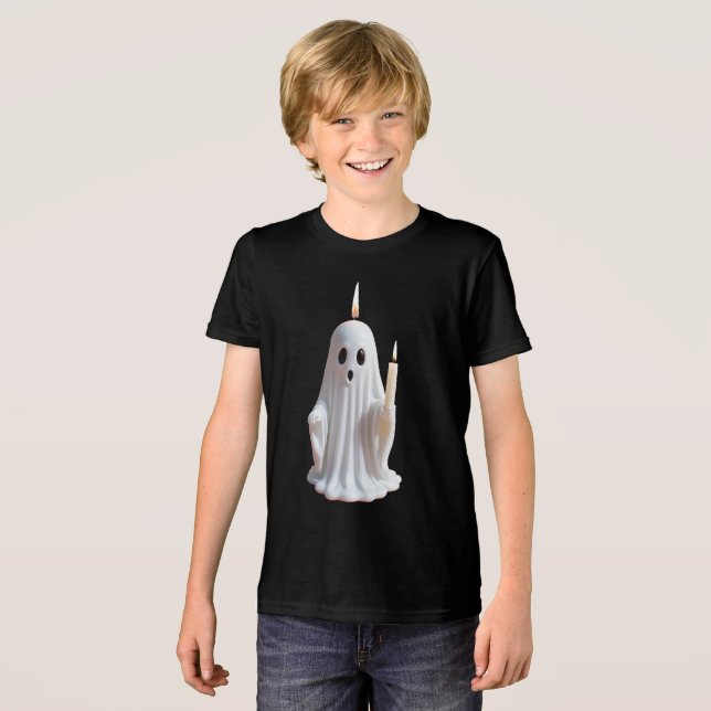 Spooky glöd: Den stinkande ljusgavlan T Shirt (Framsida Full)