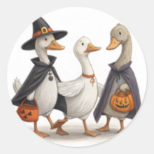 Spooky Goose Gang Back to school Stickers