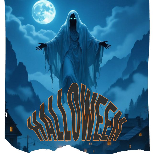Spooky Gothic Halloween Spirit T Shirt (Skapare uppladdad)