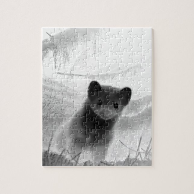 Spooky Gräs Marten Jigszle Puzzle Alla storlekar Pussel (Vertikal)