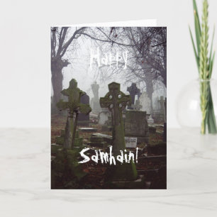 spooky graveyard kort