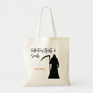 Spooky Grim Reaper Treat or Souloween Tygkasse