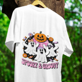 Spooky Groovy Disco Retro Spöken T Shirt