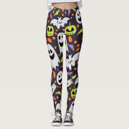 Spooky Halloween Allt Cute Leggings