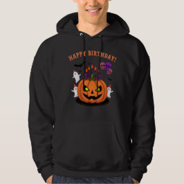 Spooky Halloween B-day Pumpkin Cake & Spöken Hoodie