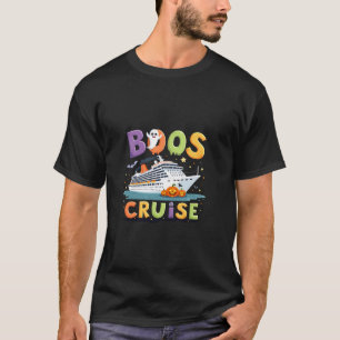 Spooky Halloween Boos Cruise Squad Matching Family T Shirt