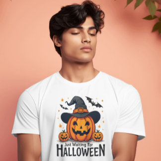 Spooky Halloween Breast Cancer Awareness Sale T Shirt
