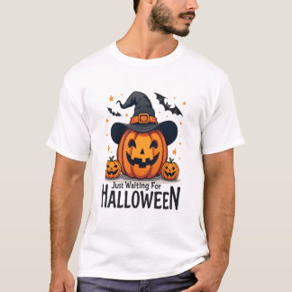 Spooky Halloween Breast Cancer Awareness Sale T Shirt