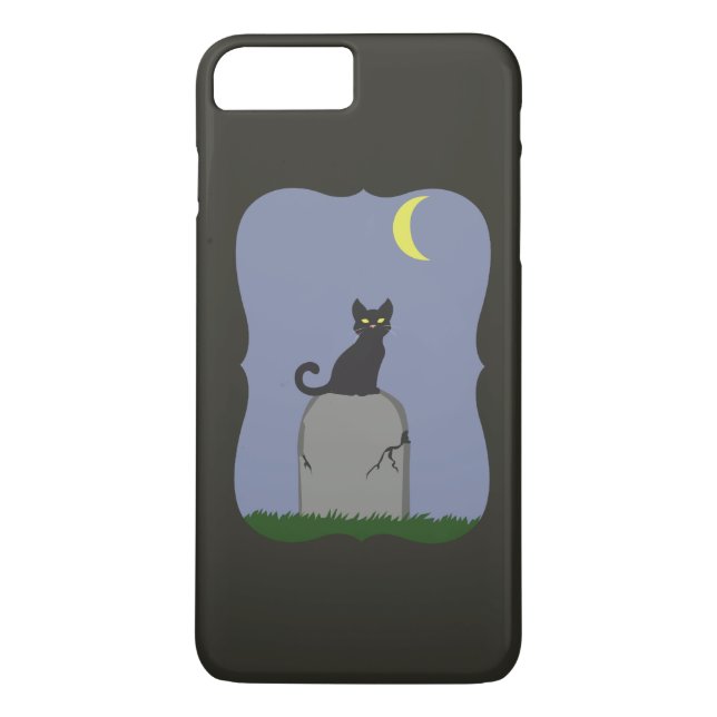 Spooky Halloween Cat Case-Mate iPhone Skal (Baksida)