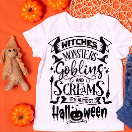 Spooky Halloween-citat T Shirt