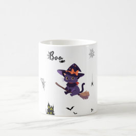 Spooky Halloween Coffee Mugg med Roligt-design - P