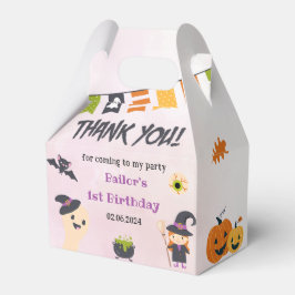 Spooky Halloween Cute Ghost-favoritböcker Presentaskar