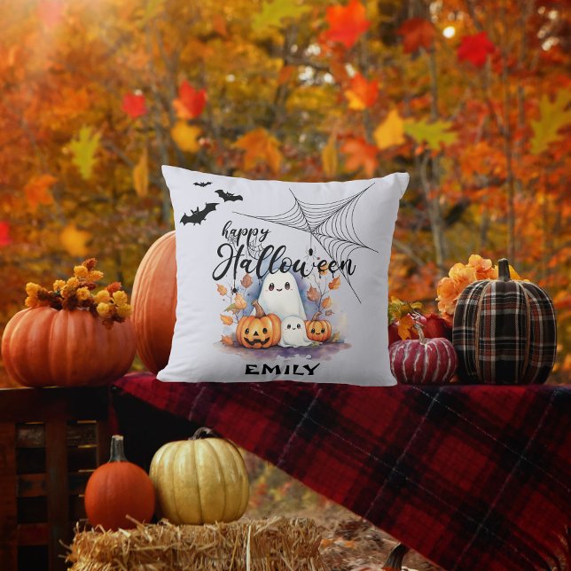 Spooky Halloween Dekorativ kudde (Skapare uppladdad)