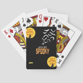 Spooky Halloween-design Casinokort