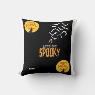 Spooky Halloween-design Kudde