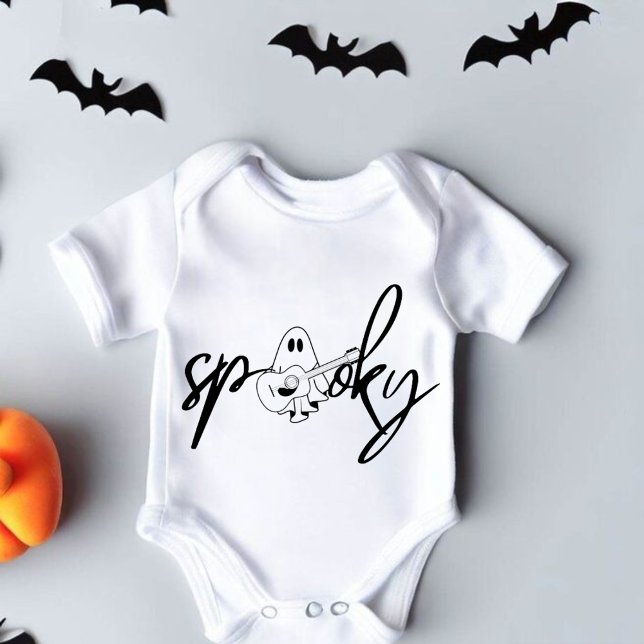 Spooky Halloween Dude Baby Body, Spooky Season  T Shirt (Spooky )