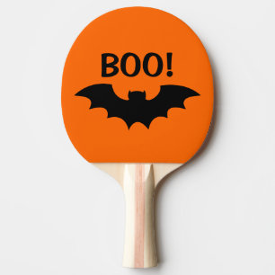 Spooky Halloween fest fladdermus tennis ping pong Pingisracket