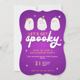 Spooky Halloween fest Inbjudan