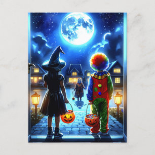 Spooky Halloween fest Vykort